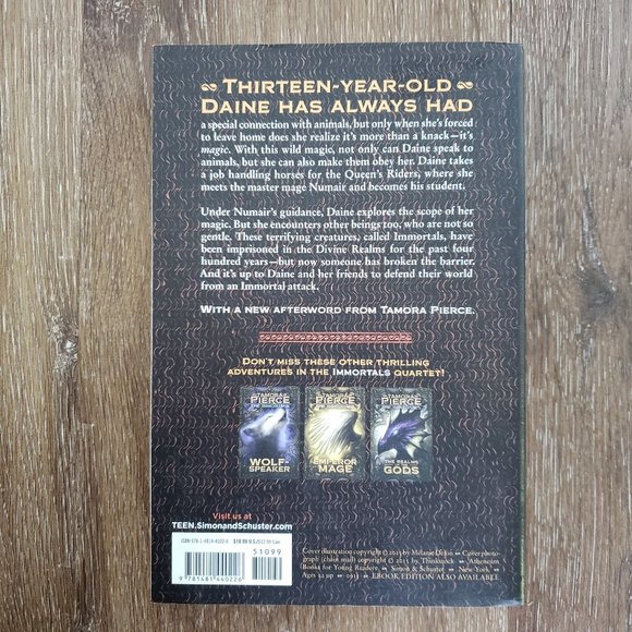 2/$20 Wild Magic Paperback book by Tamora Pierce, The Immortals Quartet youth - Picture 5 of 7